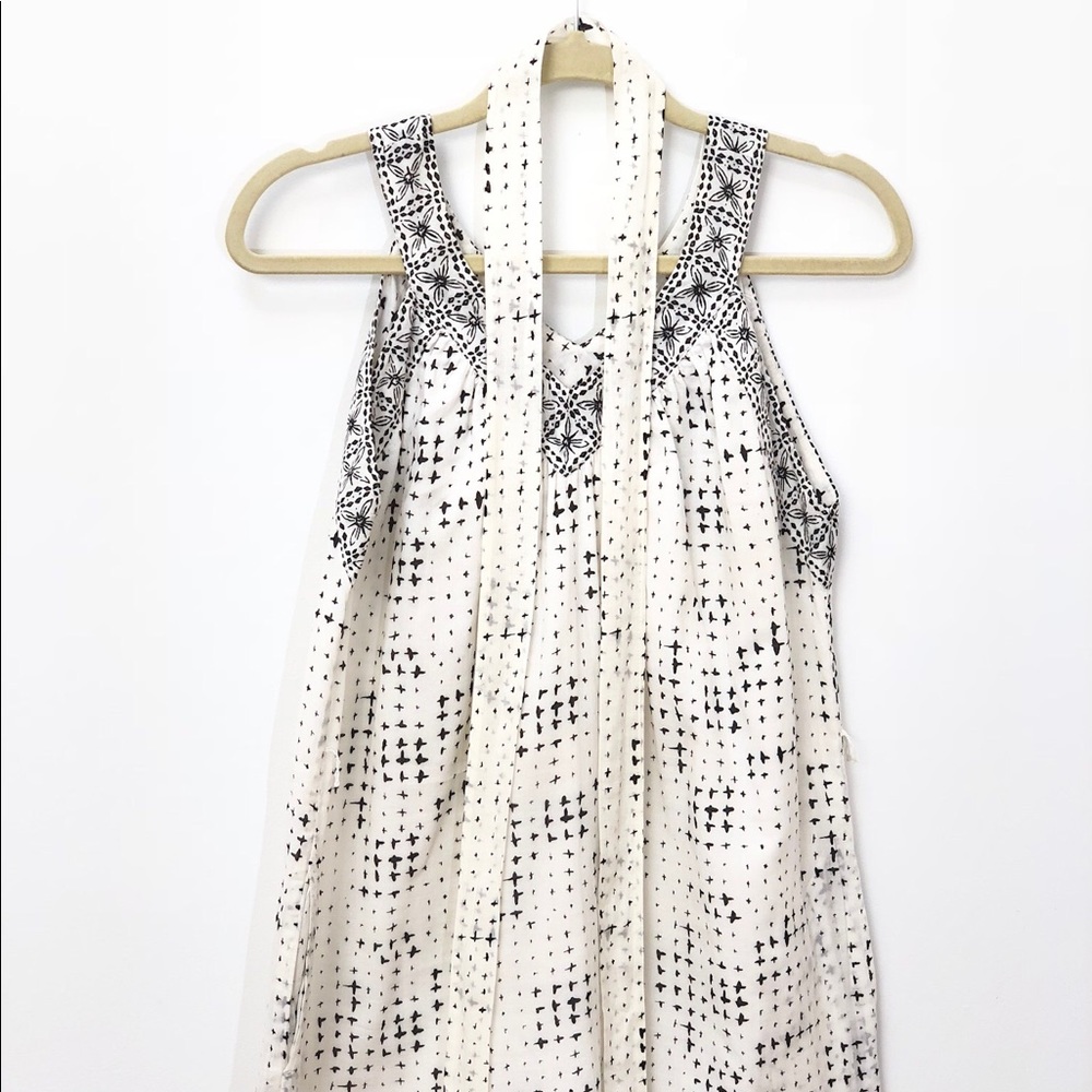 🌟HOST PICK 🌟 Loft Black and White Tank Dress